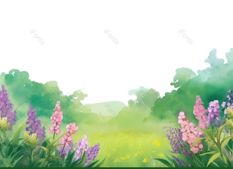 天空图片,户外元素,树木PNG,春游免抠素材